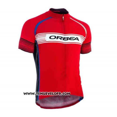 2015 Maillot Ciclismo Orbea Rouge Manches Courtes et Cuissard