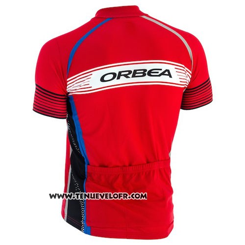 2015 Maillot Ciclismo Orbea Rouge Manches Courtes et Cuissard