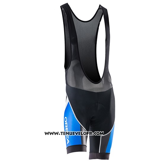 2017 Maillot Ciclismo Orbea Blanc et Bleu Manches Courtes et Cuissard