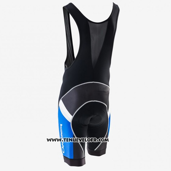 2017 Maillot Ciclismo Orbea Blanc et Bleu Manches Courtes et Cuissard