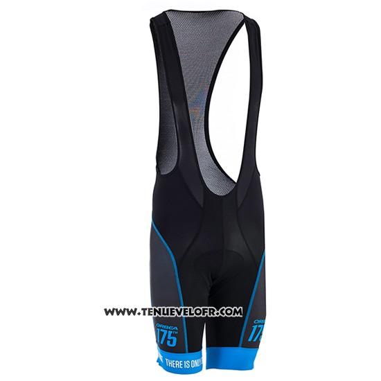 2017 Maillot Ciclismo Orbea Noir et Bleu Manches Courtes et Cuissard