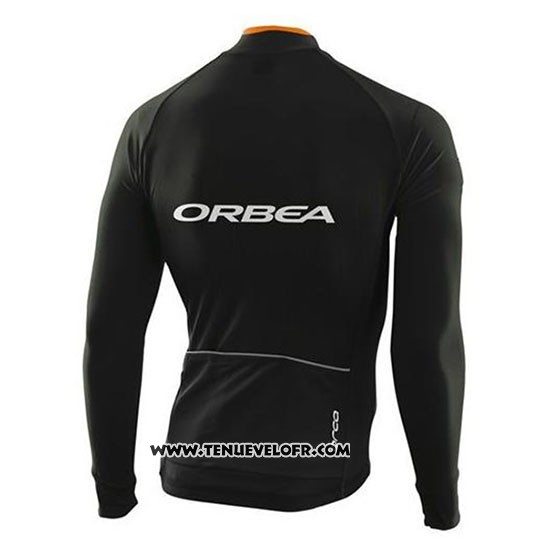 2020 Maillot Ciclismo Orbea Noir Manches Longues et Cuissard