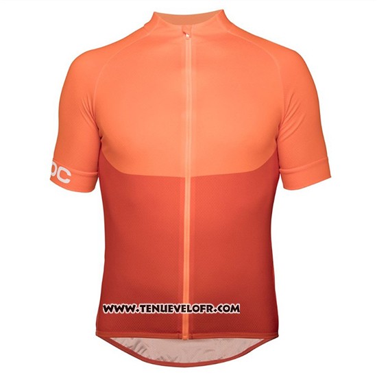 2018 Maillot Ciclismo POC Essential XC Orange Manches Courtes et Cuissard