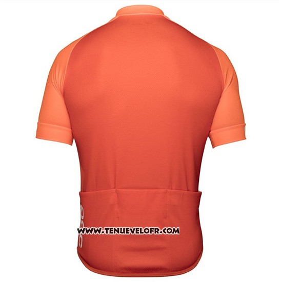 2018 Maillot Ciclismo POC Essential XC Orange Manches Courtes et Cuissard