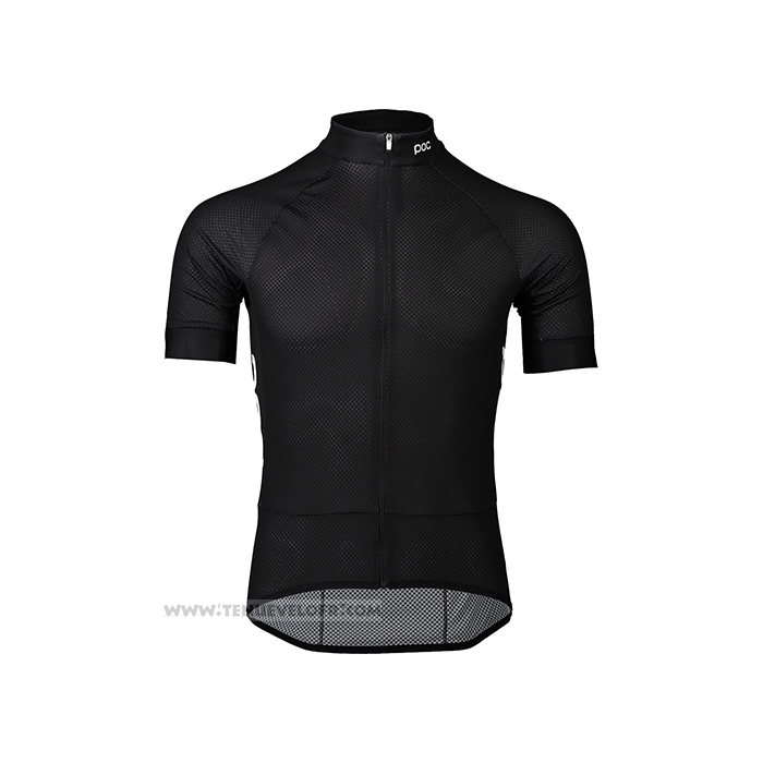 2021 Maillot Cyclisme POC Noir Manches Courtes et Cuissard