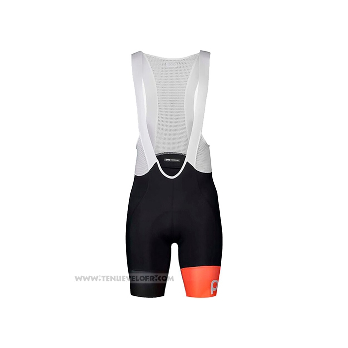 2021 Maillot Cyclisme POC Noir Manches Courtes et Cuissard