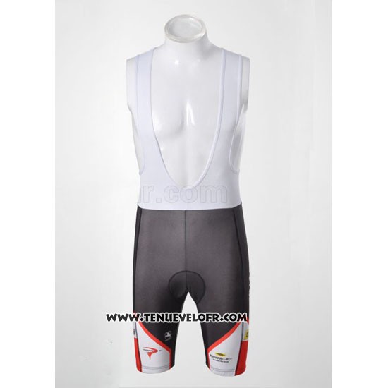 2010 Maillot Ciclismo Pinarello Noir et Rouge Manches Courtes et Cuissard