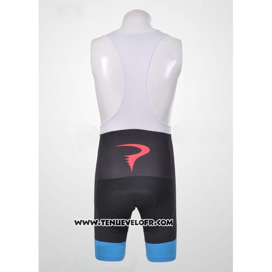 2011 Maillot Ciclismo Pinarello Azur et Noir Manches Courtes et Cuissard