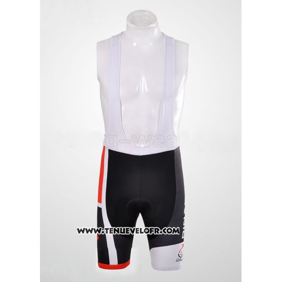 2012 Maillot Ciclismo Pinarello Rouge et Blanc Manches Courtes et Cuissard