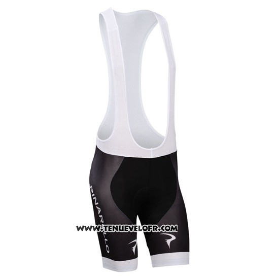 2014 Maillot Ciclismo Pinarello Noir et Blanc Manches Courtes et Cuissard