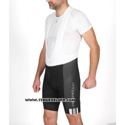 2016 Maillot Ciclismo Pinarello Noir et Blanc Manches Courtes et Cuissard