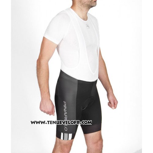 2016 Maillot Ciclismo Pinarello Noir et Blanc Manches Courtes et Cuissard