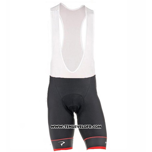 2017 Maillot Ciclismo Pinarello Noir et Rouge Manches Courtes et Cuissard