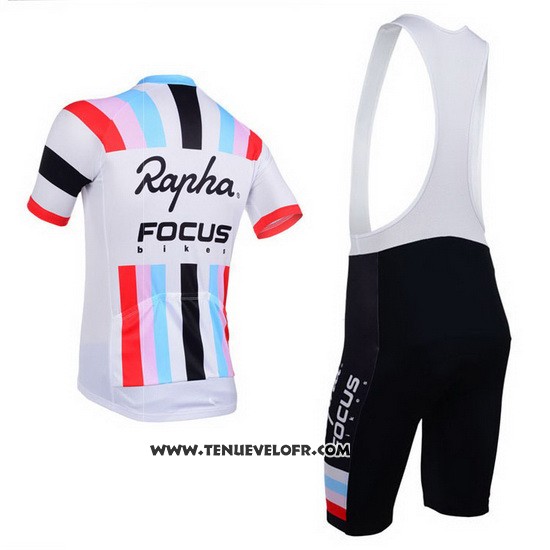2013 Maillot Ciclismo Rapha Blanc Manches Courtes et Cuissard
