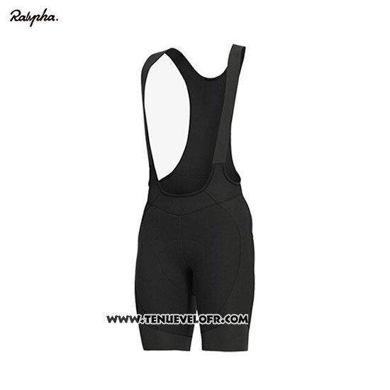 2019 Maillot Ciclismo Rapha Noir Blanc Manches Courtes et Cuissard