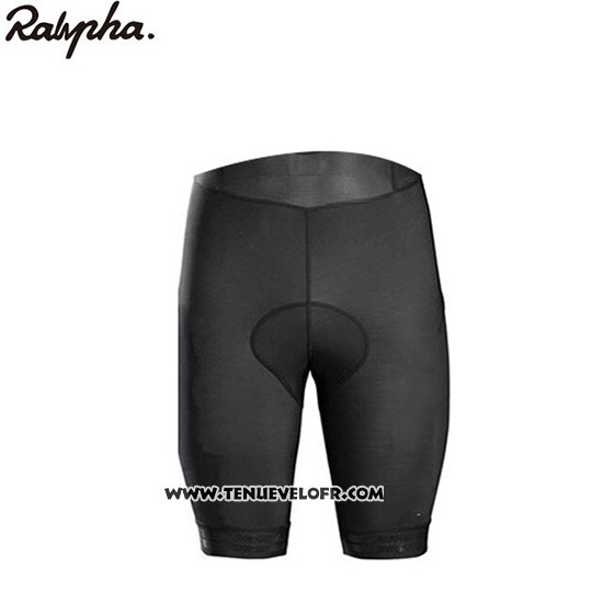2019 Maillot Ciclismo Rapha Noir Blanc Manches Courtes et Cuissard