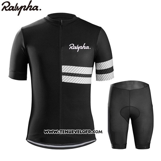 2019 Maillot Ciclismo Rapha Noir Manches Courtes et Cuissard