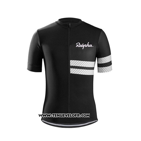 2019 Maillot Ciclismo Rapha Noir Manches Courtes et Cuissard