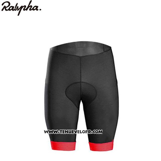 2019 Maillot Ciclismo Rapha Rouge Blanc Manches Courtes et Cuissard