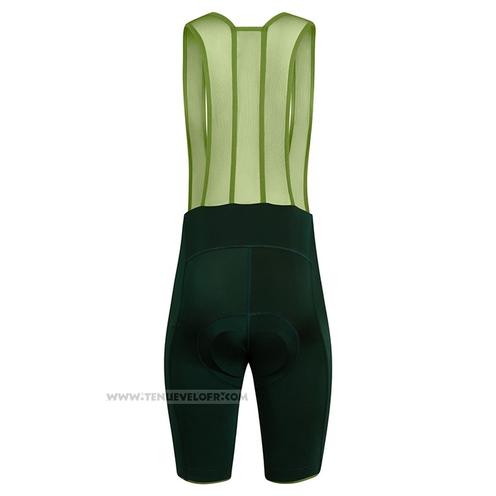 2021 Maillot Cyclisme Rapha Vert Manches Courtes et Cuissard