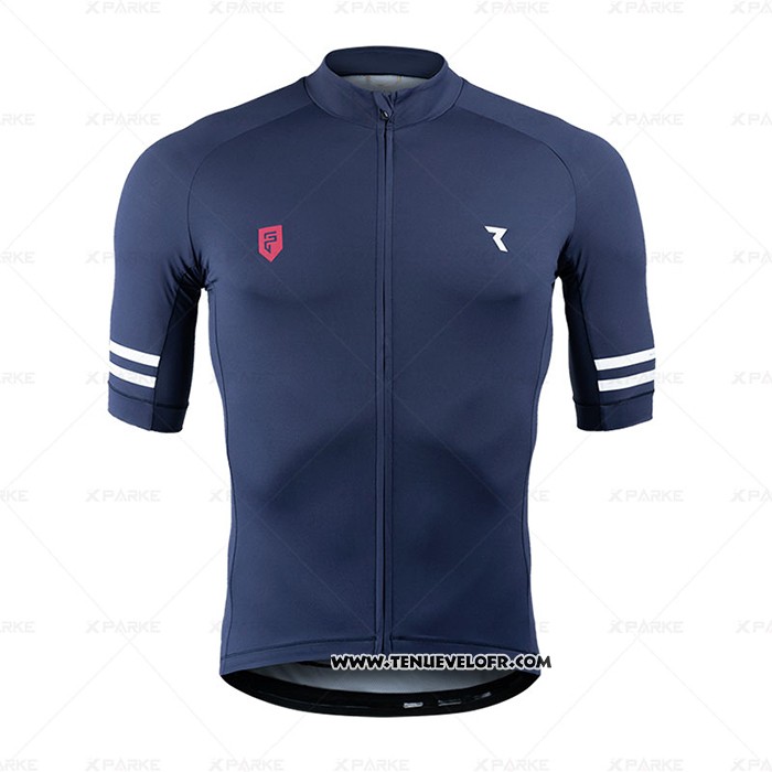 2020 Maillot Ciclismo Ryzon Bleu Manches Courtes et Cuissard
