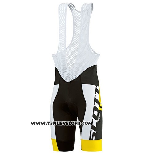 2016 Maillot Ciclismo Scott Noir Manches Courtes et Cuissard