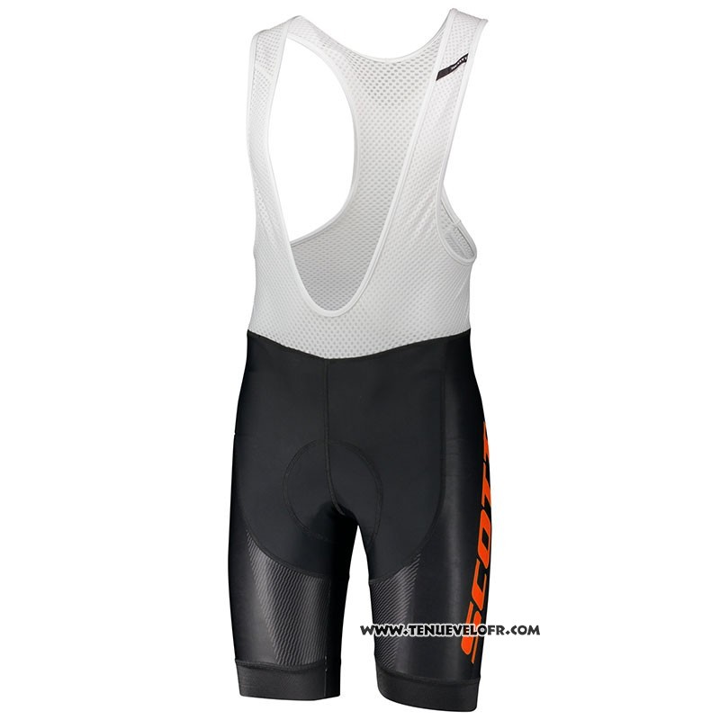 2018 Maillot Ciclismo Scott RC Noir Manches Courtes et Cuissard