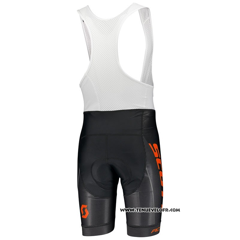 2018 Maillot Ciclismo Scott RC Noir Manches Courtes et Cuissard