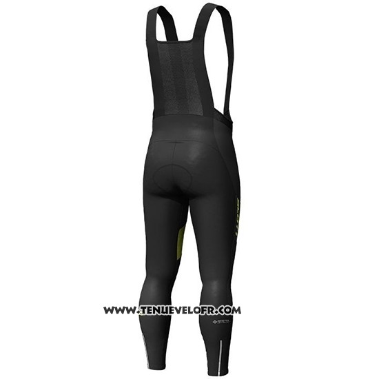 2019 Maillot Ciclismo Scott RC Ff Jaune Noir Manches Longues et Cuissard