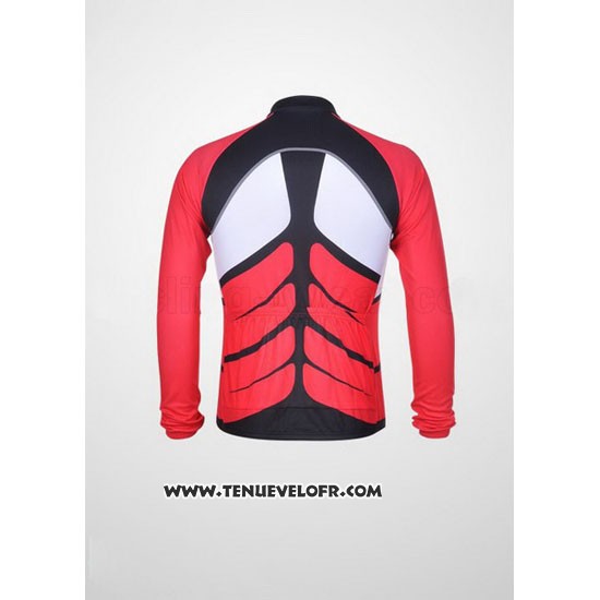 2011 Maillot Ciclismo Shimano Blanc et Noir Manches Longues et Cuissard