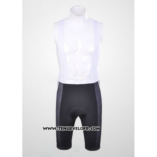 2011 Maillot Ciclismo Shimano Bleu et Blanc Manches Courtes et Cuissard