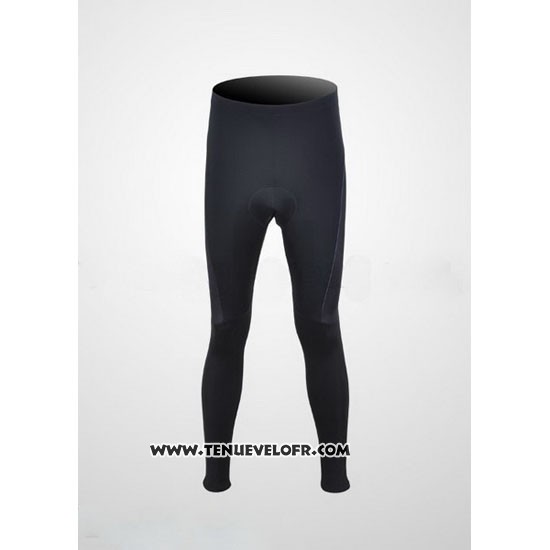 2011 Maillot Ciclismo Shimano Rouge et Noir Manches Longues et Cuissard