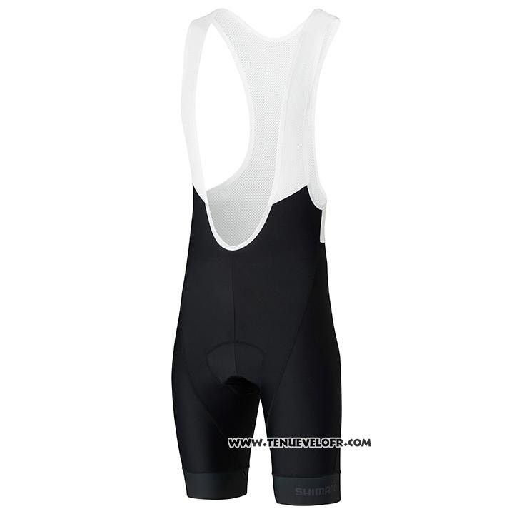 2020 Maillot Cyclisme Shimano Bleu Manches Courtes et Cuissard