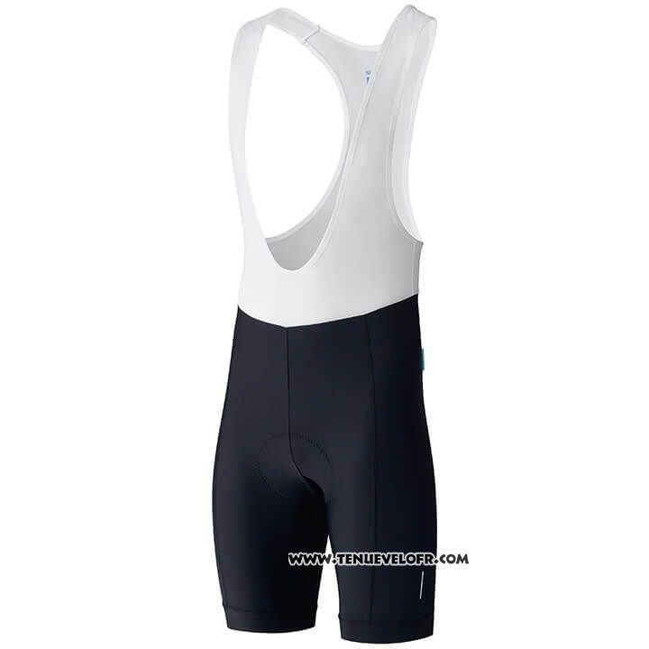 2020 Maillot Cyclisme Shimano Marron Manches Courtes et Cuissard