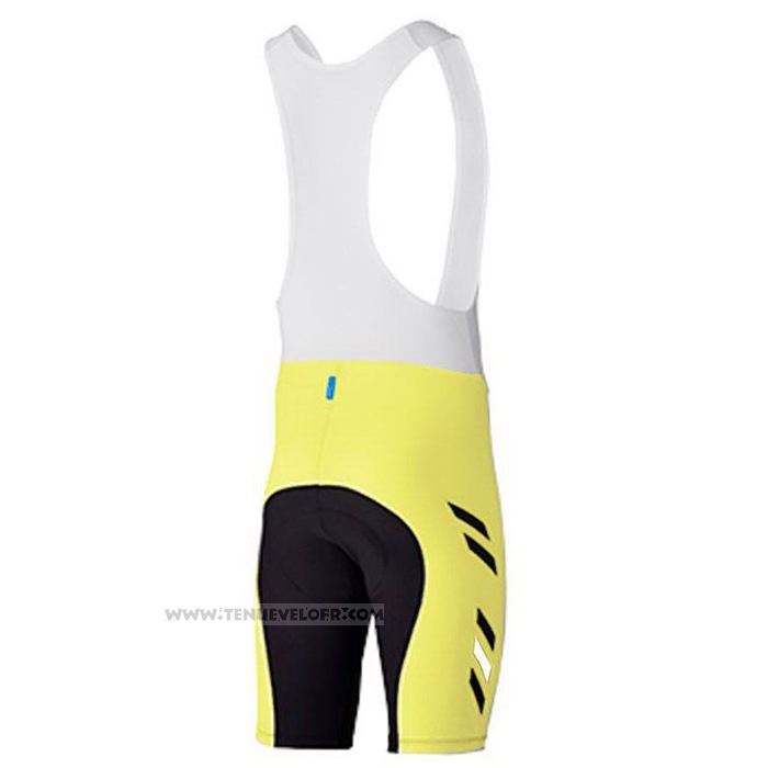 2021 Maillot Cyclisme Shimano Blanc Manches Courtes et Cuissard