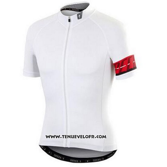 2016 Maillot Ciclismo Specialized Blanc Manches Courtes et Cuissard
