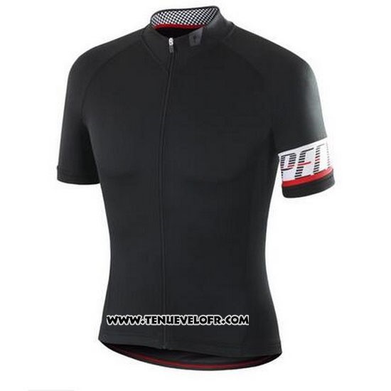 2016 Maillot Ciclismo Specialized Noir Manches Courtes et Cuissard