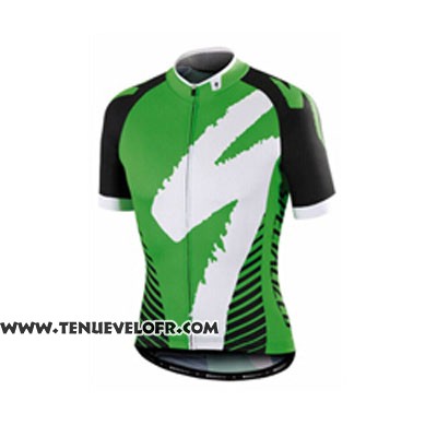 2016 Maillot Ciclismo Specialized Vert Manches Courtes et Cuissard