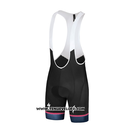 2018 Maillot Ciclismo Specialized Gris Rose Manches Courtes et Cuissard