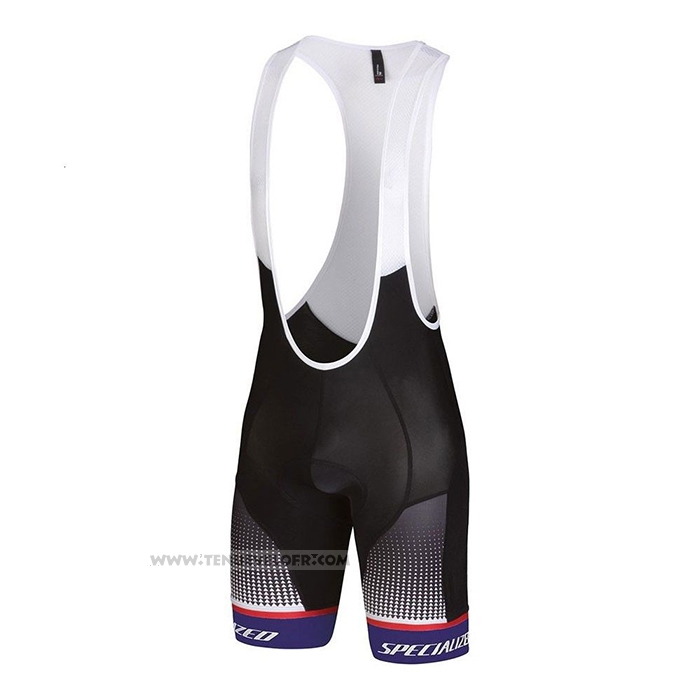 2021 Maillot Cyclisme Specialized Bleu Manches Courtes et Cuissard