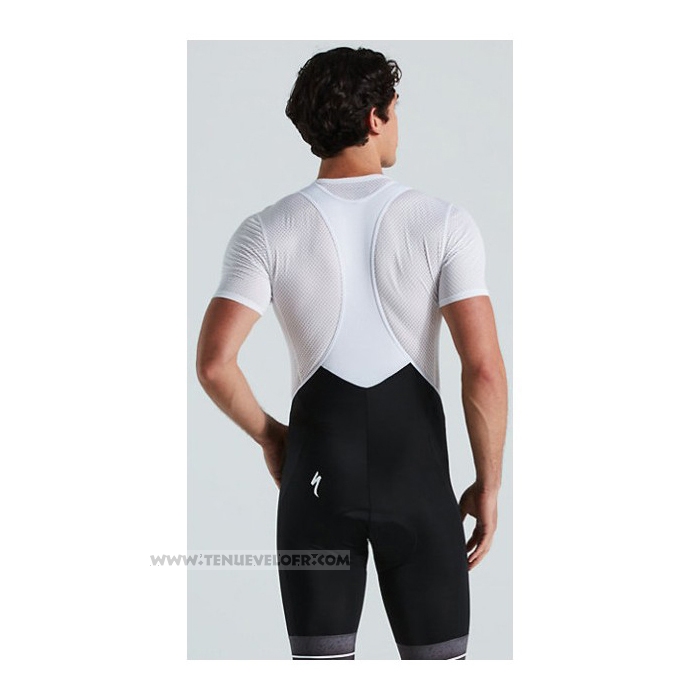 2021 Maillot Cyclisme Specialized Noir Manches Courtes et Cuissard