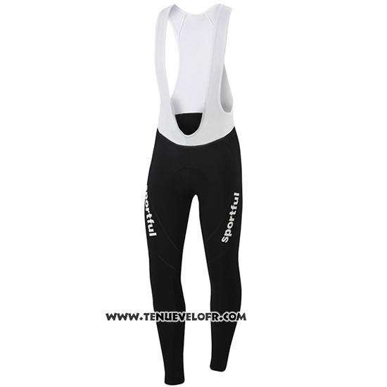 2016 Maillot Ciclismo Sportful Blanc Manches Longues et Cuissard