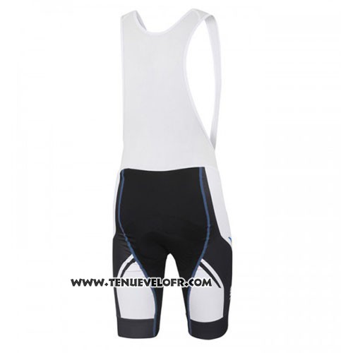 2016 Maillot Ciclismo Sportful Blanc et Bleu Manches Courtes et Cuissard