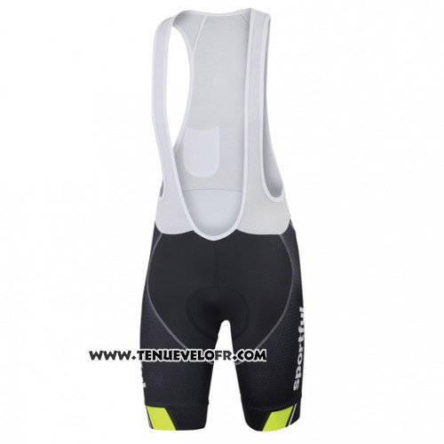 2016 Maillot Ciclismo Sportful Blanc et Gris Manches Courtes et Cuissard