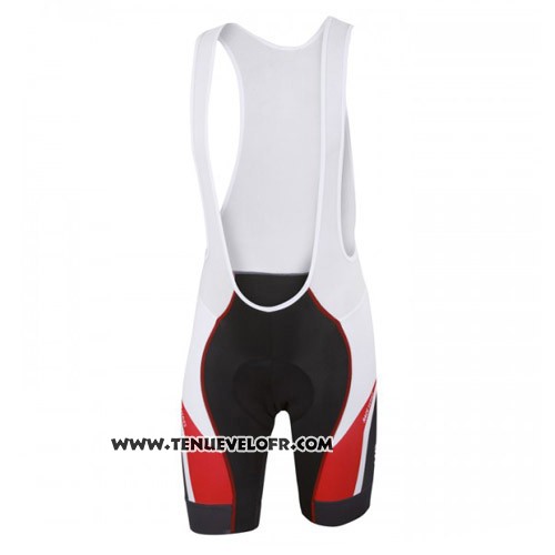 2016 Maillot Ciclismo Sportful Blanc et Noir Manches Courtes et Cuissard