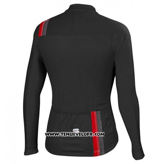 2016 Maillot Ciclismo Sportful Noir Manches Longues et Cuissard