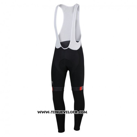 2016 Maillot Ciclismo Sportful Noir Manches Longues et Cuissard