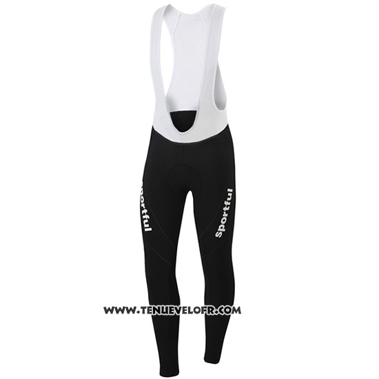 2016 Maillot Ciclismo Sportful Rouge et Blanc Manches Longues et Cuissard