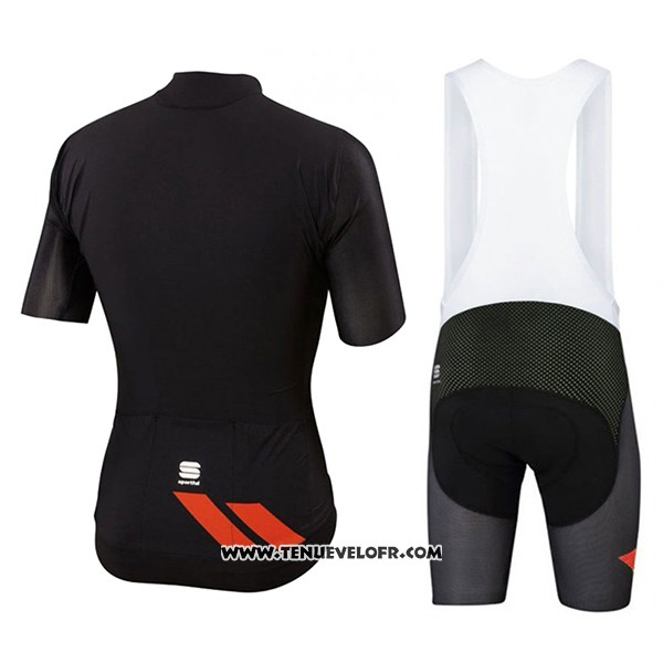 2017 Maillot Ciclismo Sportful R&d Ultraskin Noir Manches Courtes et Cuissard