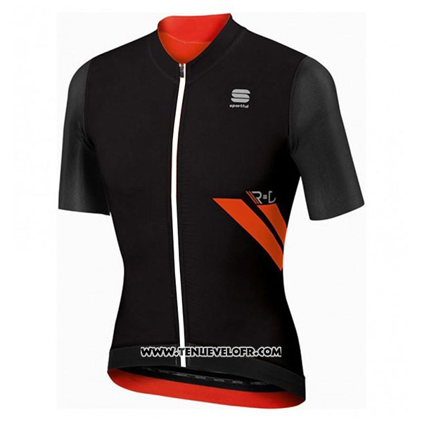 2017 Maillot Ciclismo Sportful R&d Ultraskin Noir Manches Courtes et Cuissard